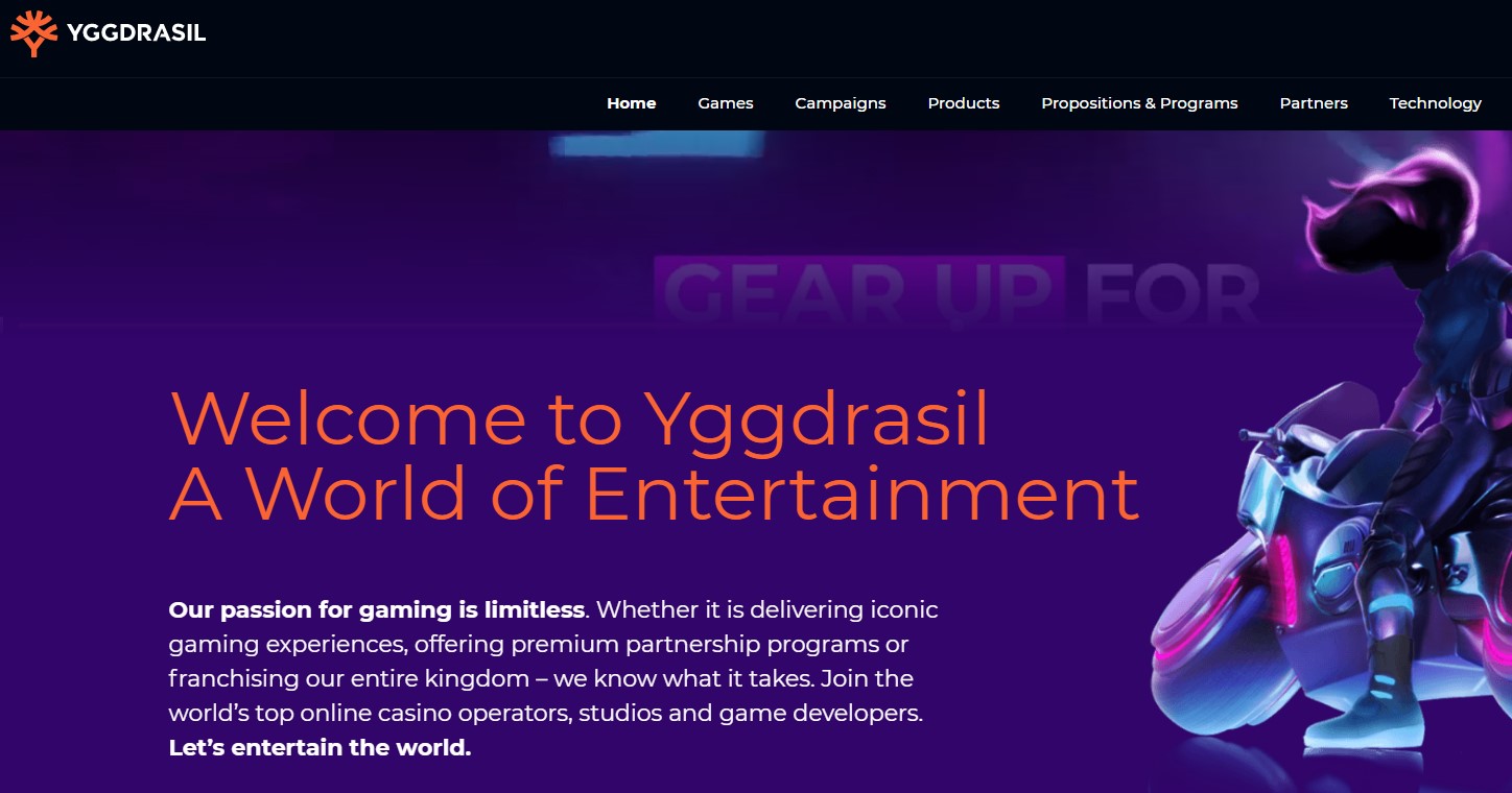 Yggdrasil Gaming and Game Lounge on a new affiliate partnership